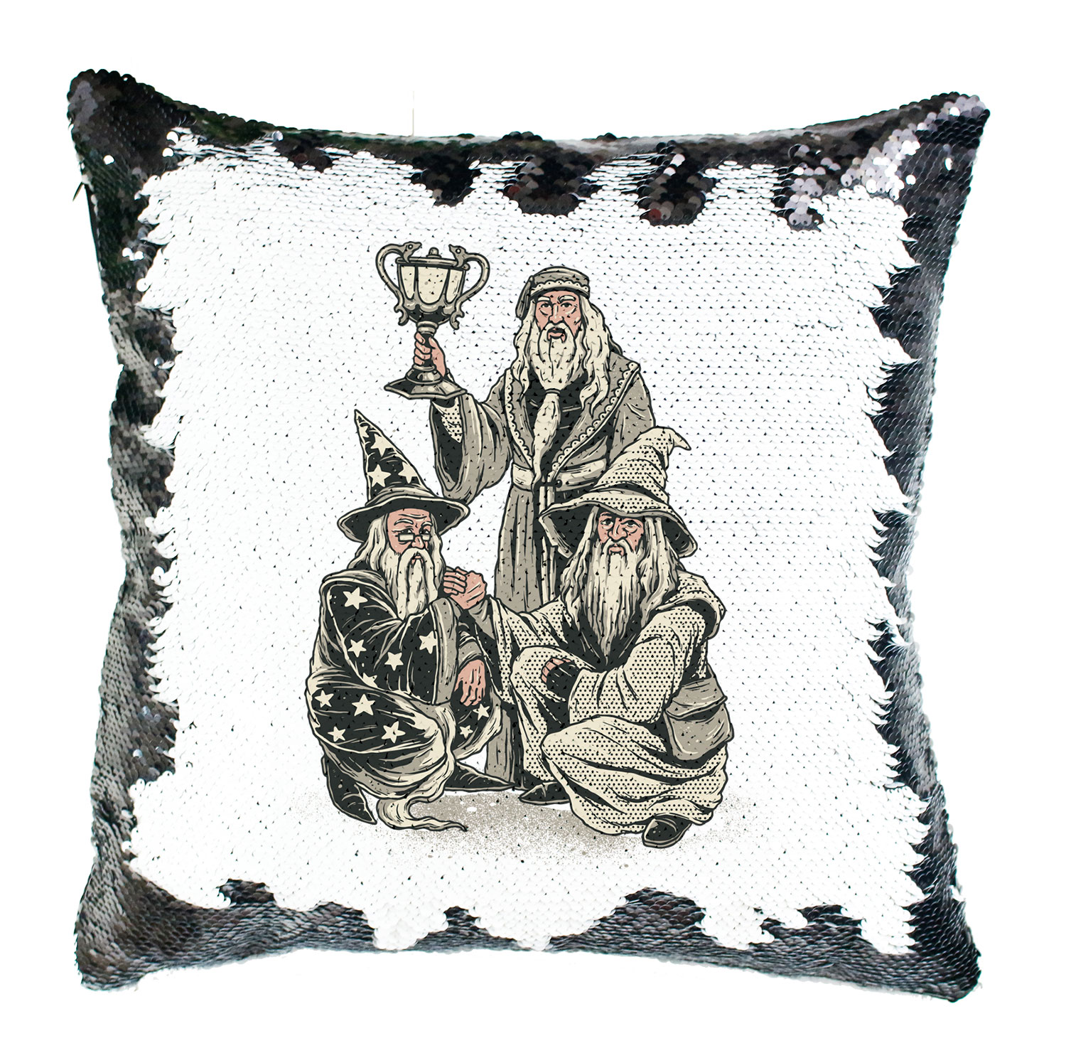 dumbledore gandalf merlin Simiflitteres Párnahuzat