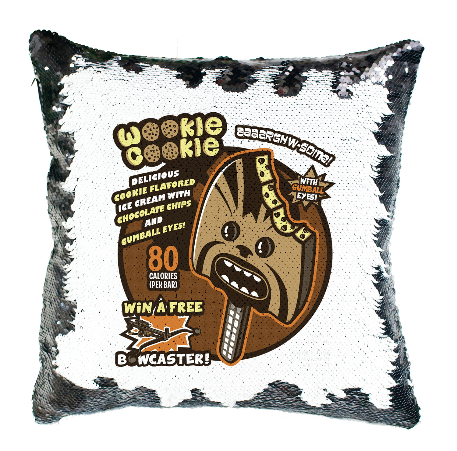 wookie cookie fagyi Simiflitteres Párnahuzat