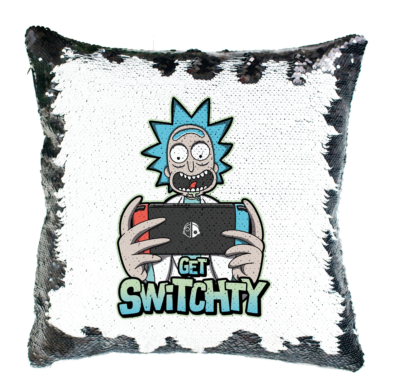 rick és morty Simiflitteres Párnahuzat