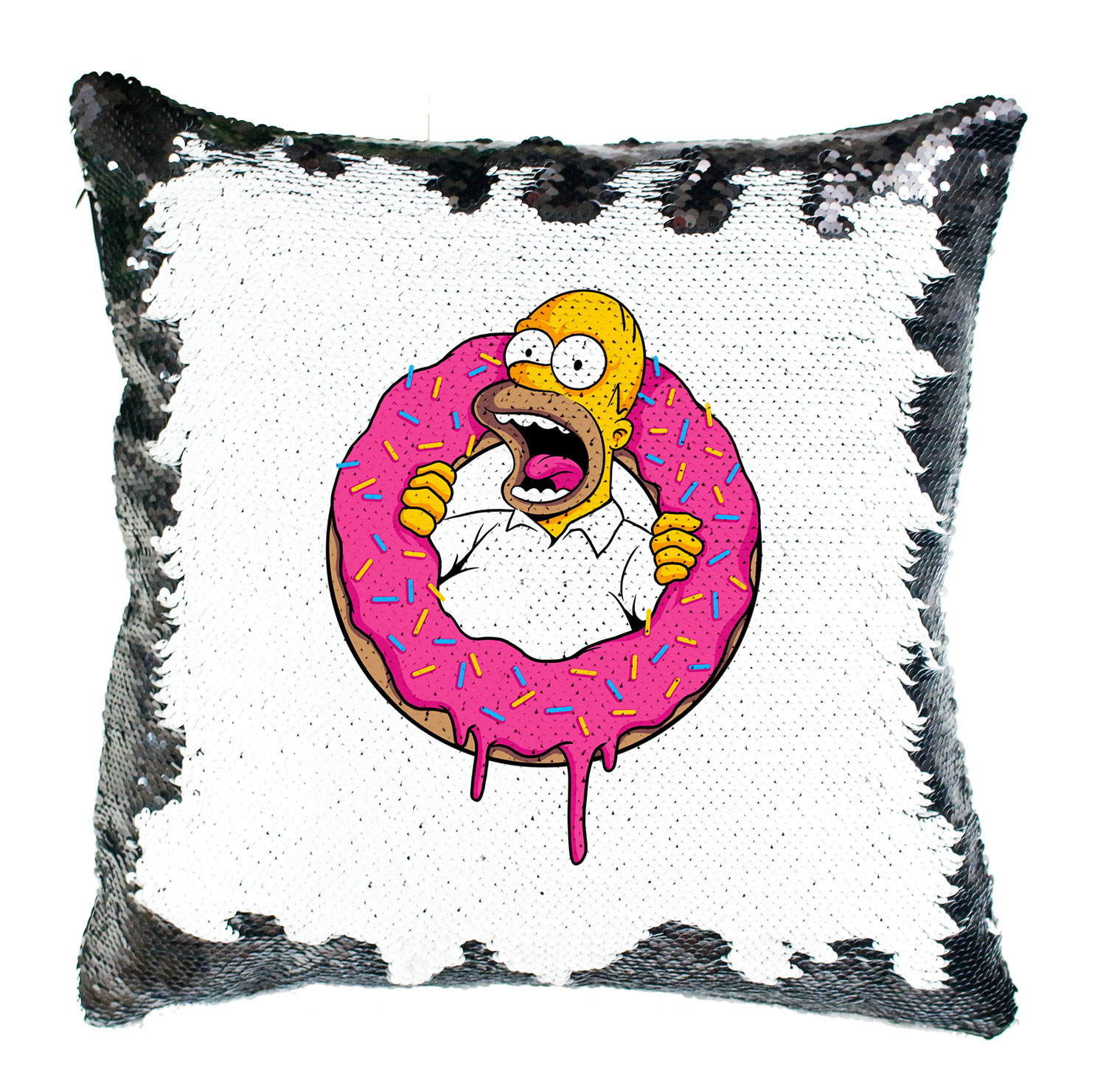 fánk homer donut simpson Simiflitteres Párnahuzat