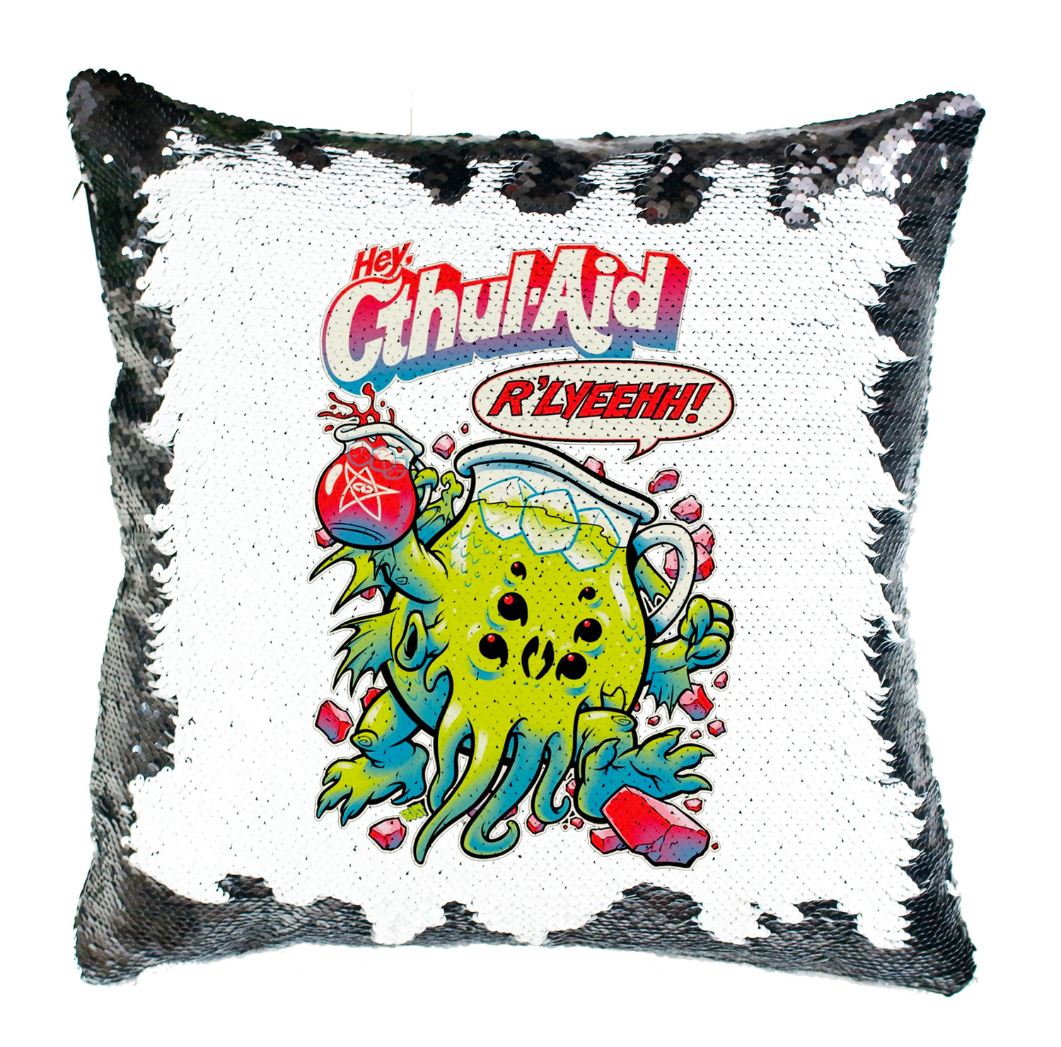 cthulhu chutulu hp lovecraft kool aid Simiflitteres Párnahuzat