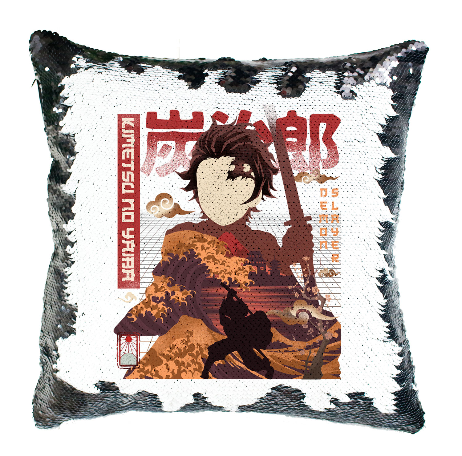 tanjiro demon slayer Simiflitteres Párnahuzat