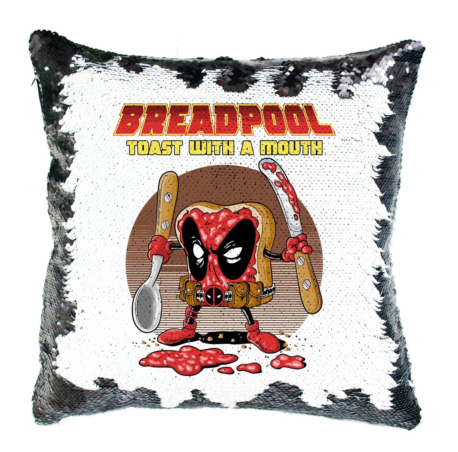 deadpool kenyér Simiflitteres Párnahuzat