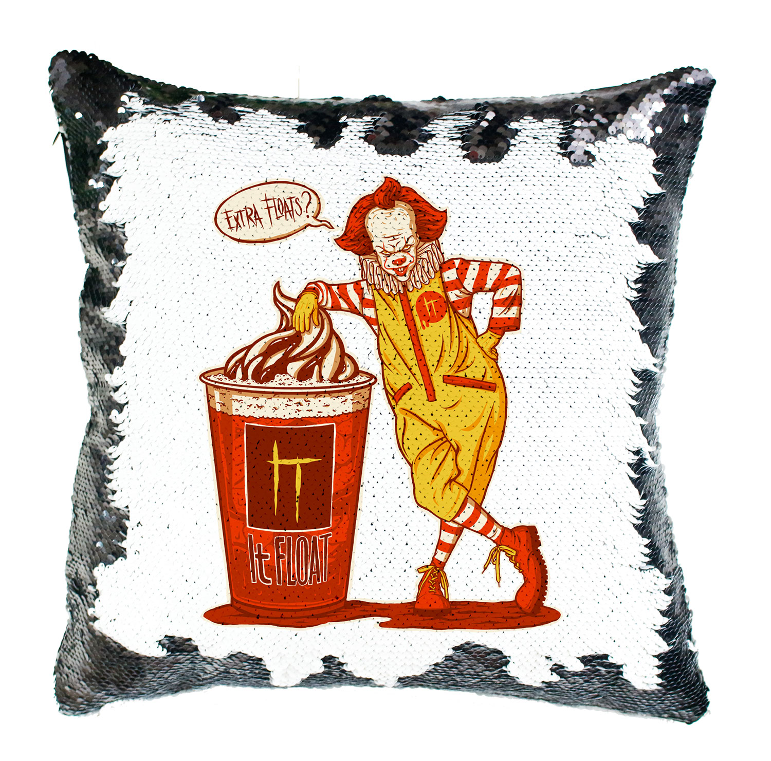 pennywise az stephen king Simiflitteres Párnahuzat
