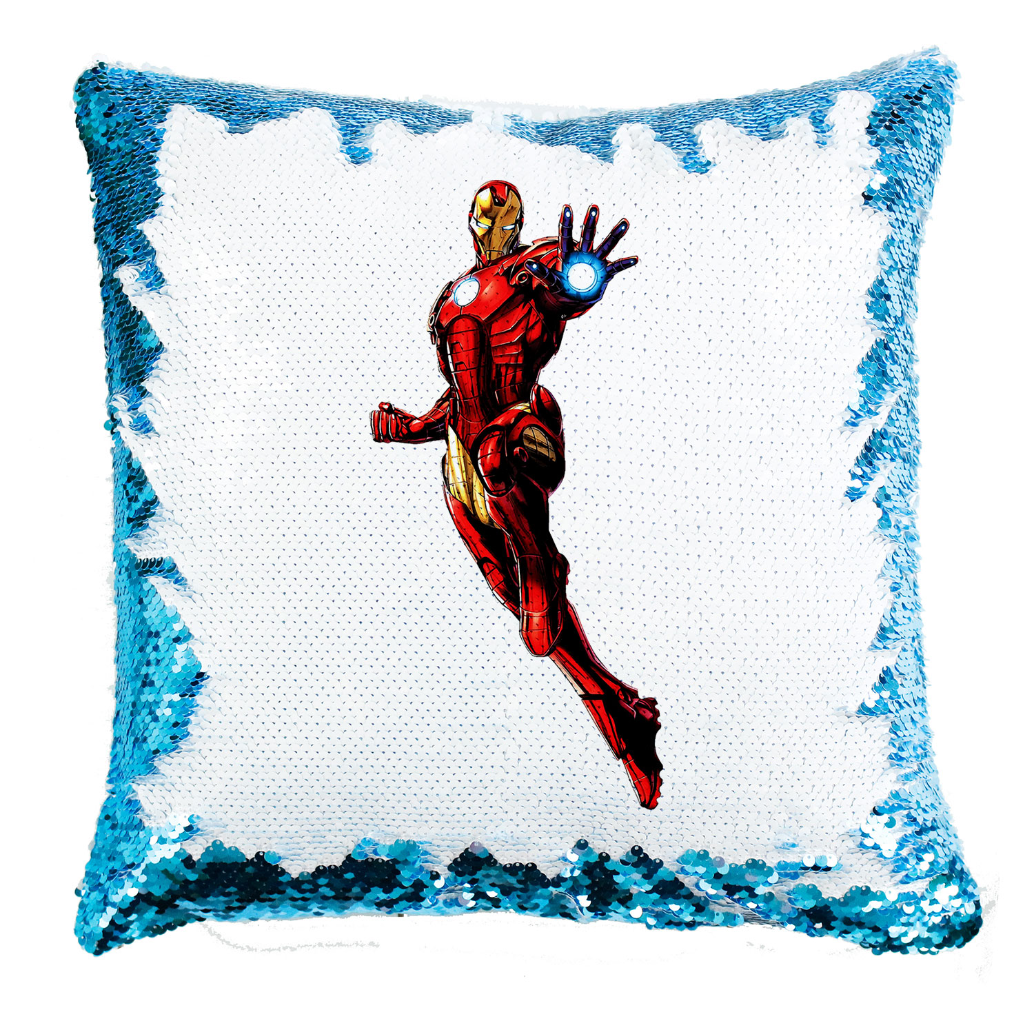 vasember iron man avengers bosszúállók Simiflitteres Párnahuzat