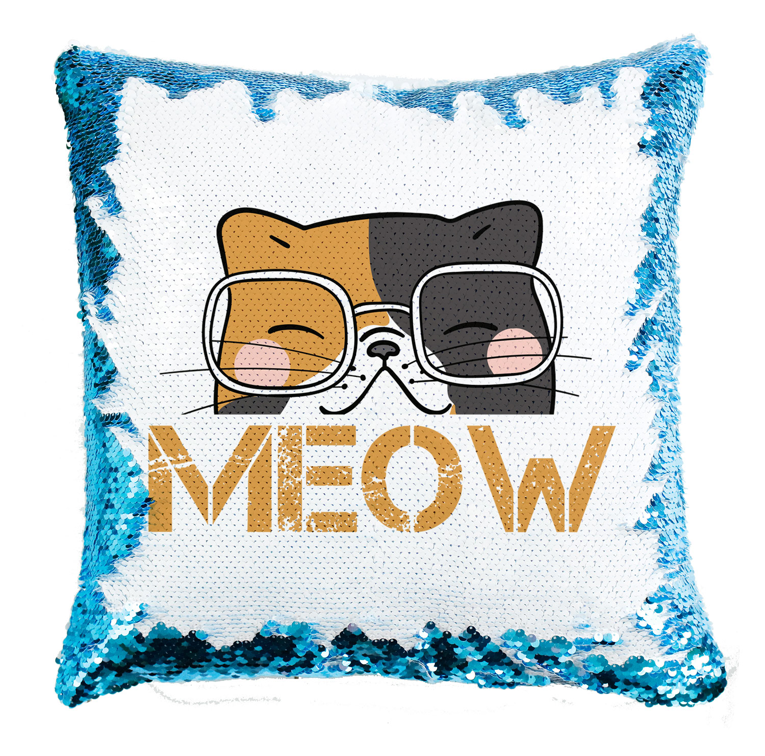 meow macsa macskás cica cicás Simiflitteres Párnahuzat