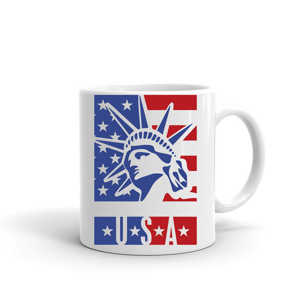 USA szabadságszobor amerika Bögre