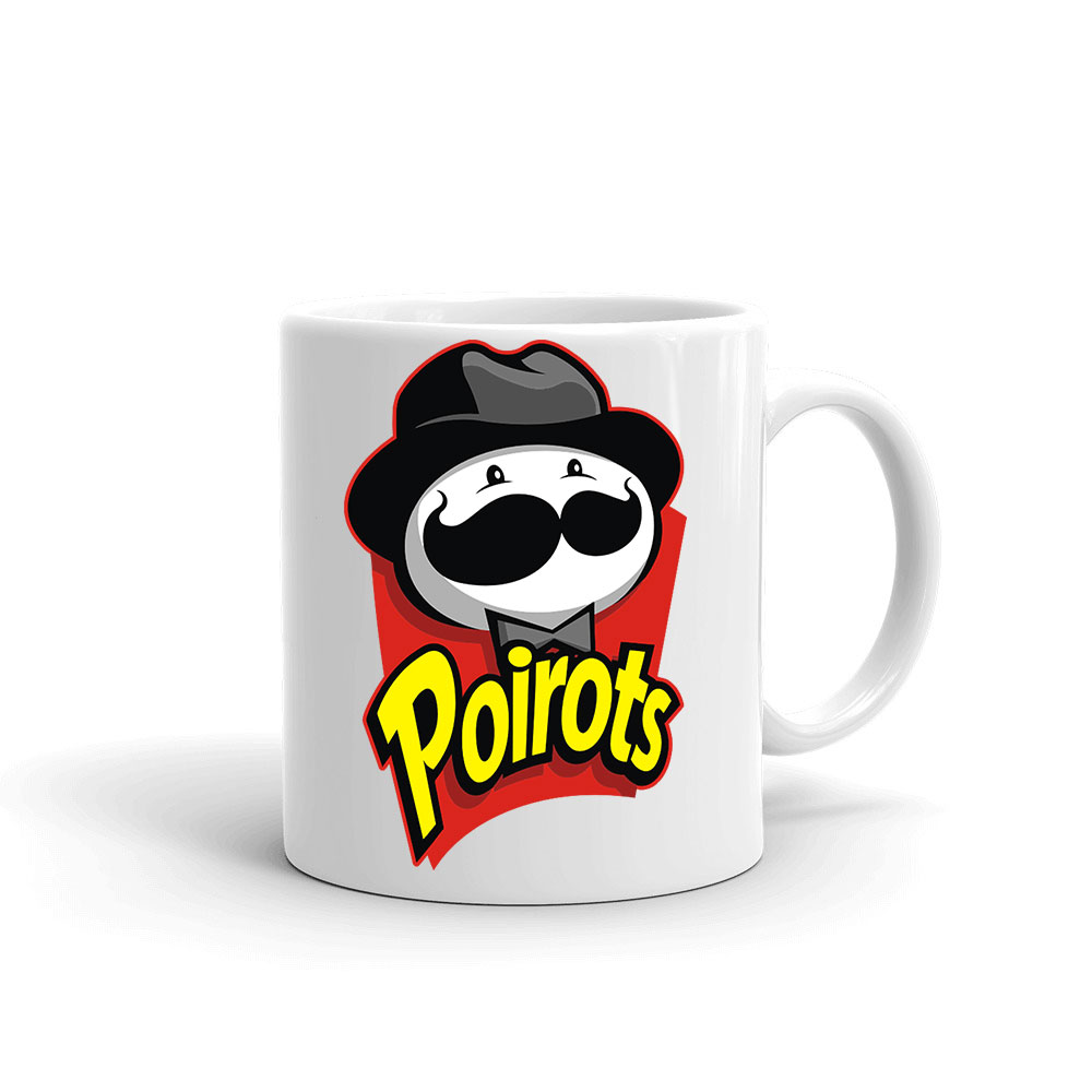 pringles humor poirot Bögre