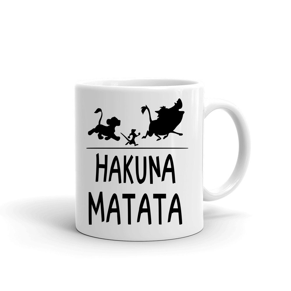 hakuna matata oroszlánkirály Bögre