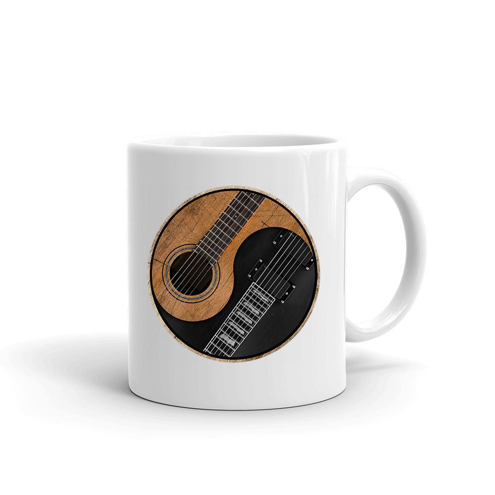 Gitár Yin Yang Bögre