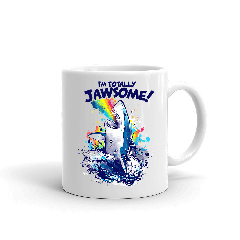Jawsome cápa cápás Bögre