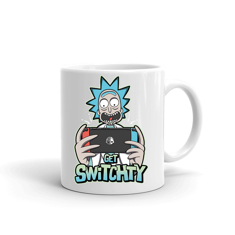 rick és morty Bögre