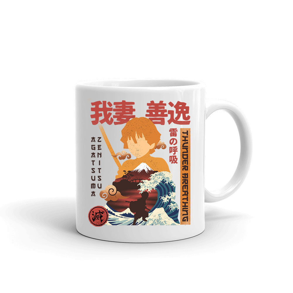 zenitsu demon slayer Bögre