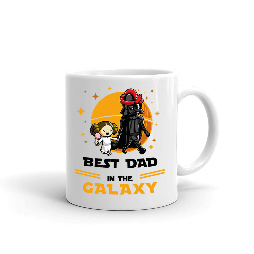 Legjobb apa a galaxisban egy lány apáknak apák napja Bögre
