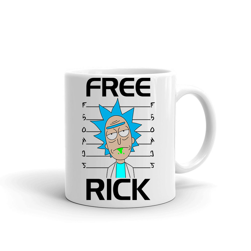 rick és morty Bögre