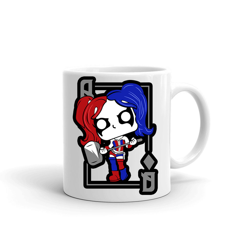 harley quinn Bögre
