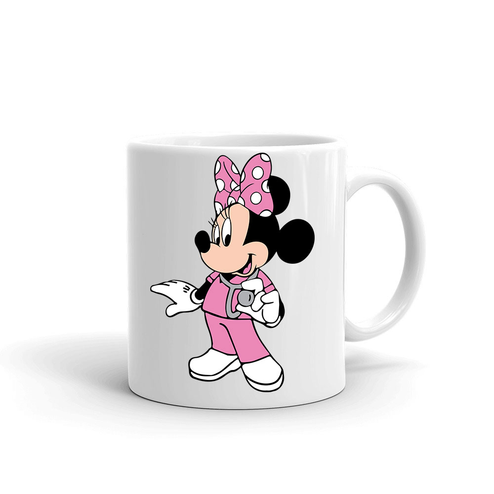 minnie egér ápoló nővér Bögre