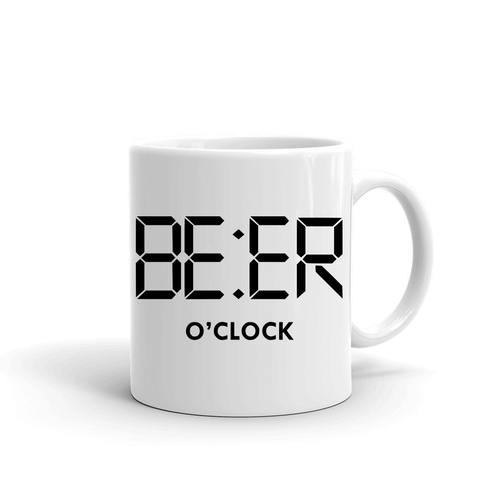 Vicces Sör Beer Oclock Bögre