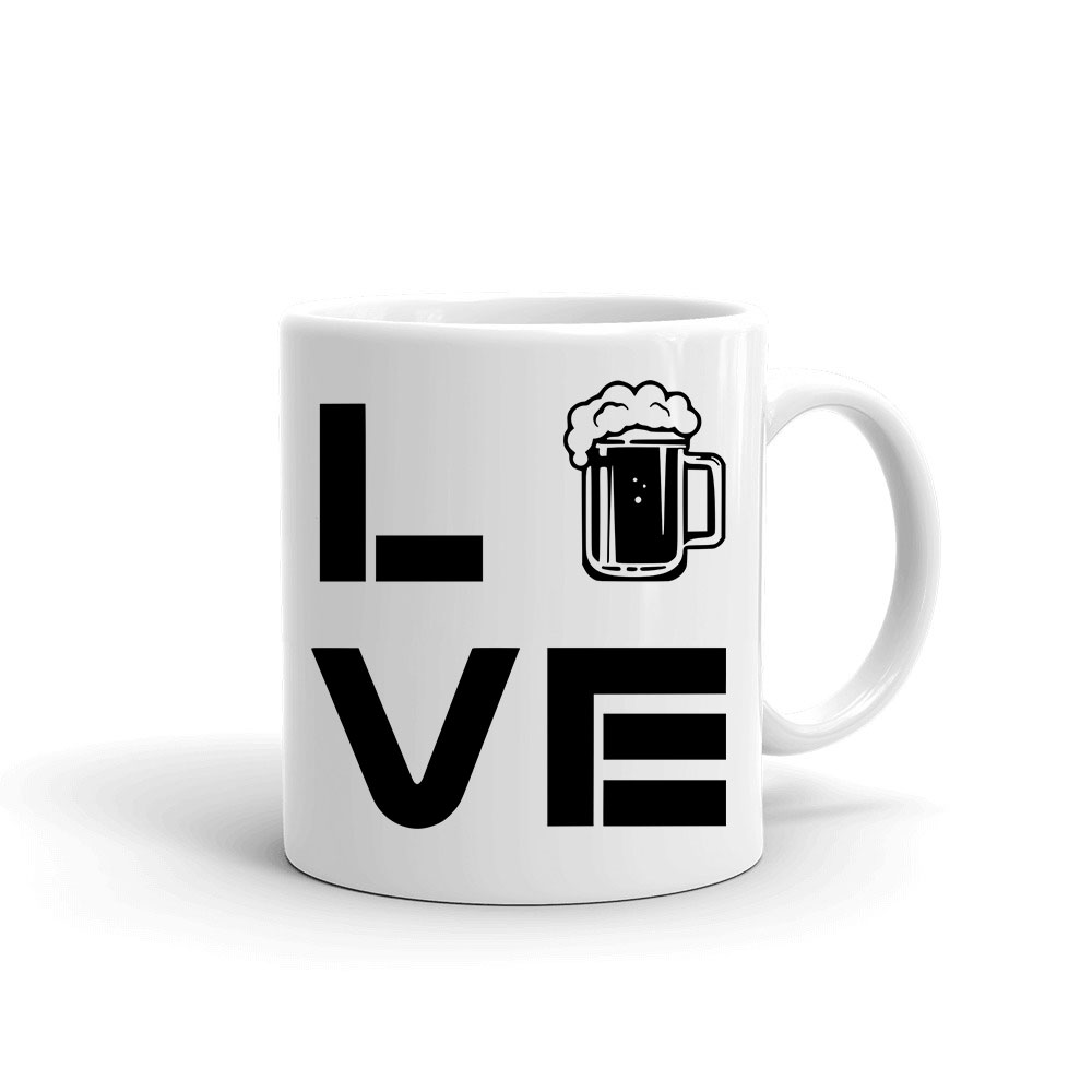 Vicces Sör Love alkohol Bögre