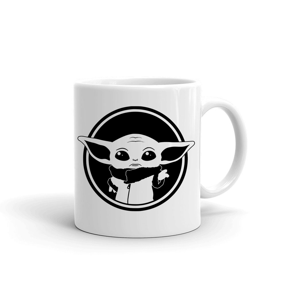 mandalorian baba yoda Bögre