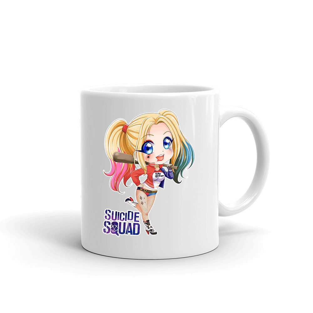 Harley Quinn Chibi Bögre