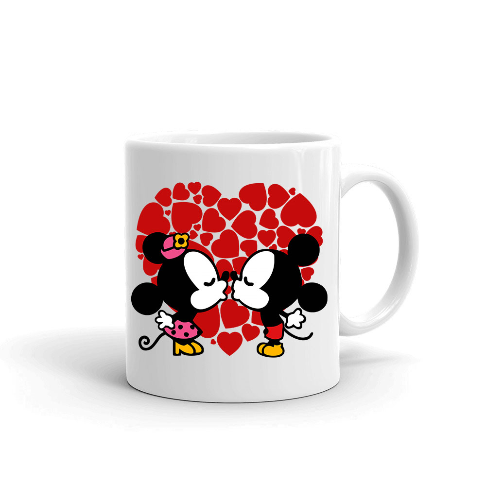 Mickey És Minnie Egér Love Bögre