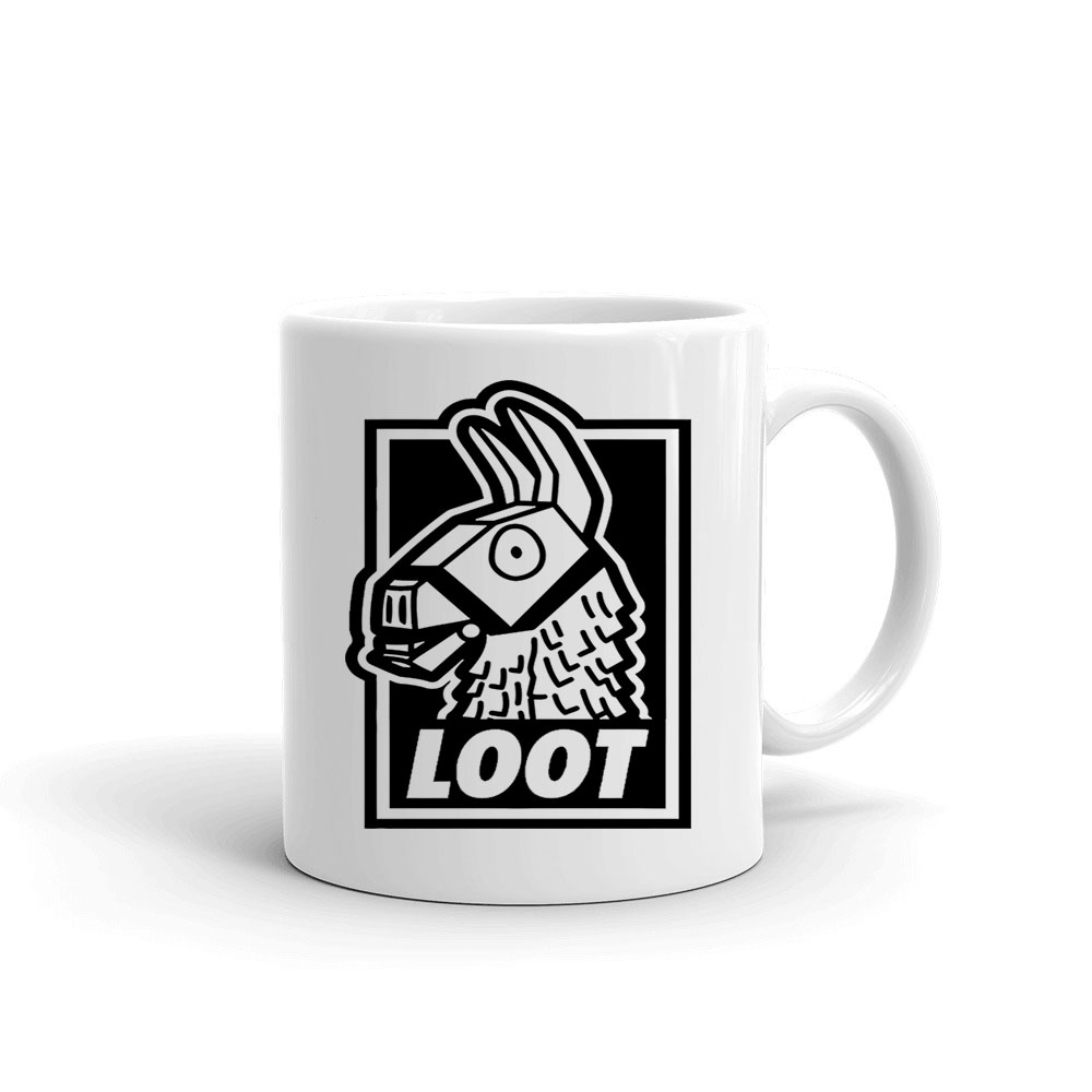 Fortnite loot láma Bögre