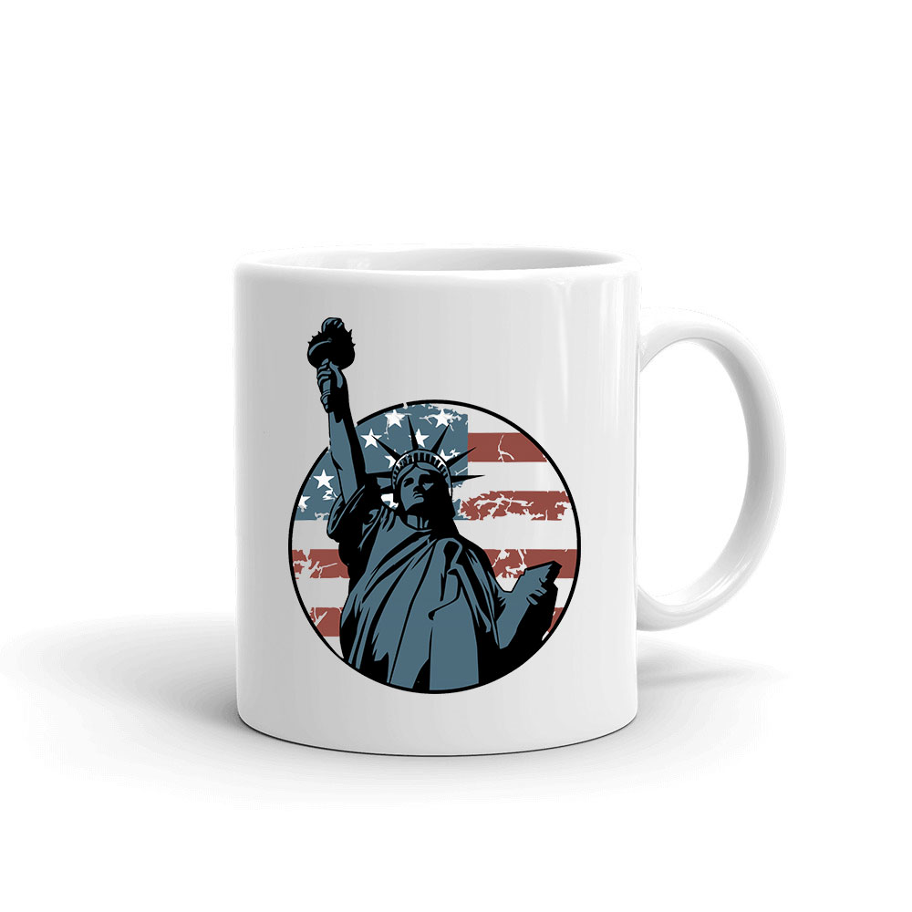 szabadságszobor usa amerika Bögre