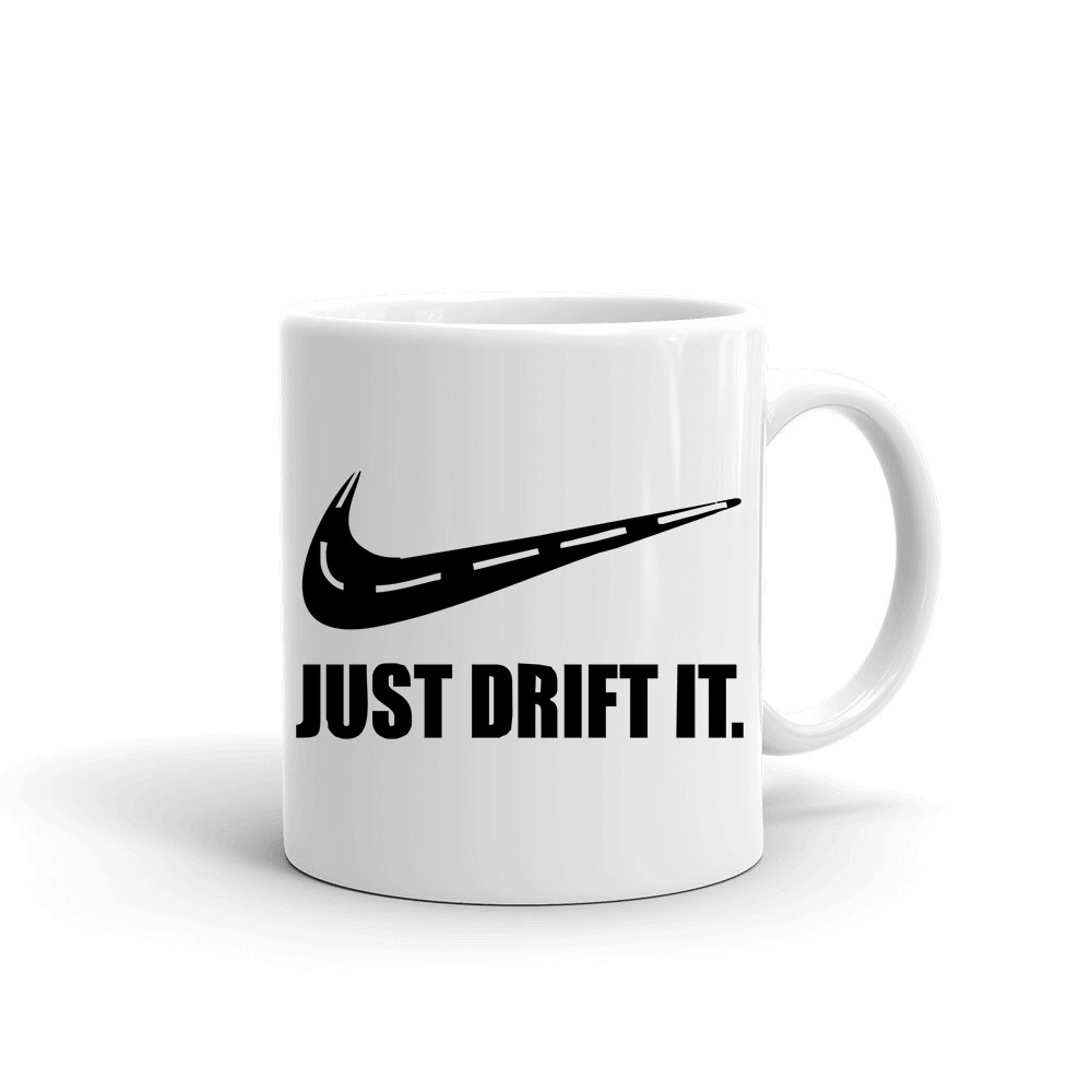 driftelés autós autó drift Bögre