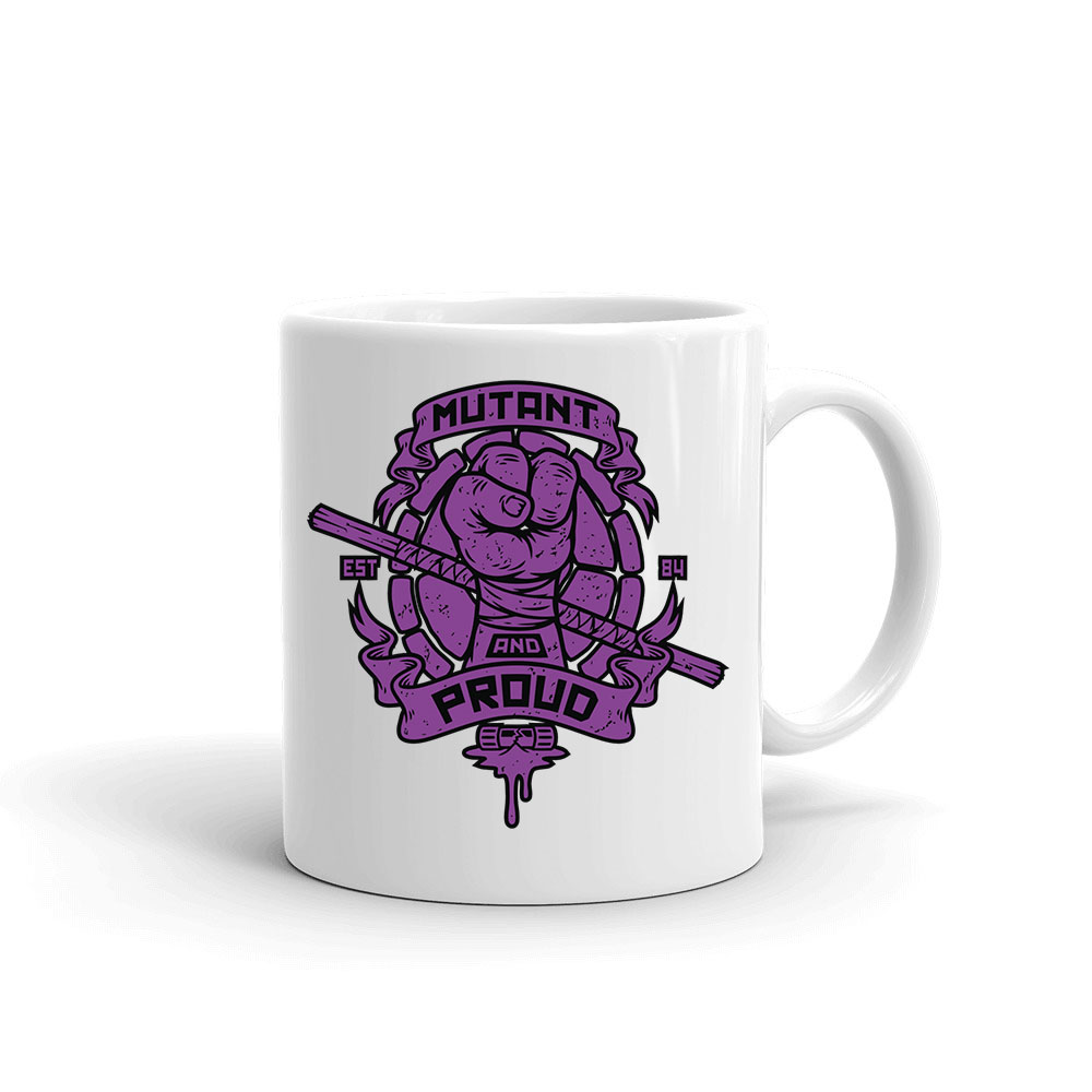 tini ninja teknőcök tmnt donatello Bögre