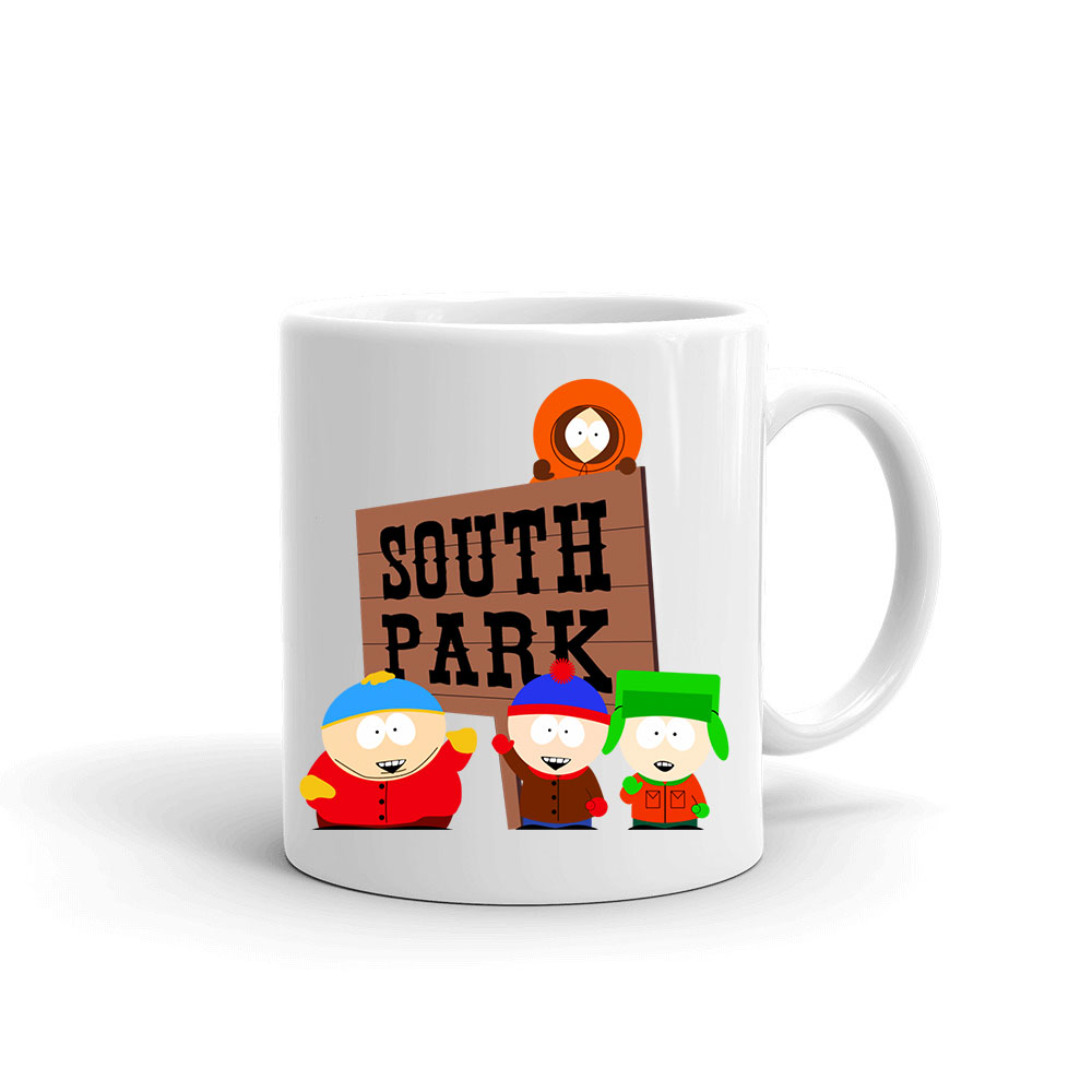 south park cartman kyle kenny stan Bögre