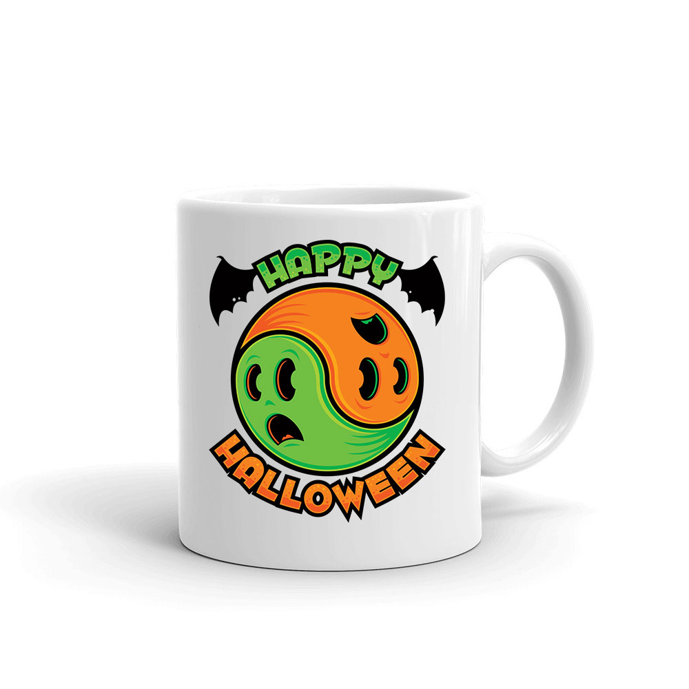 halloween Bögre