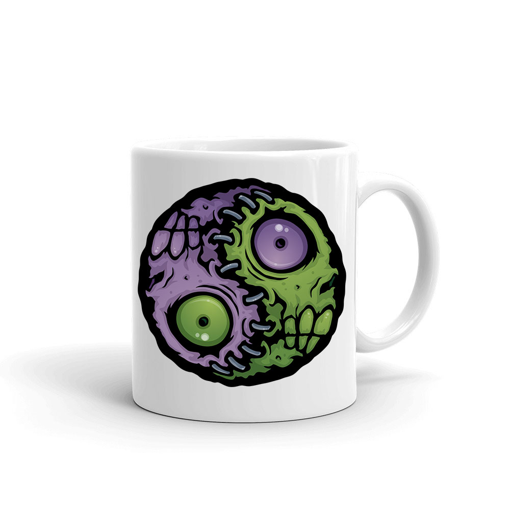 zombi halloween Bögre