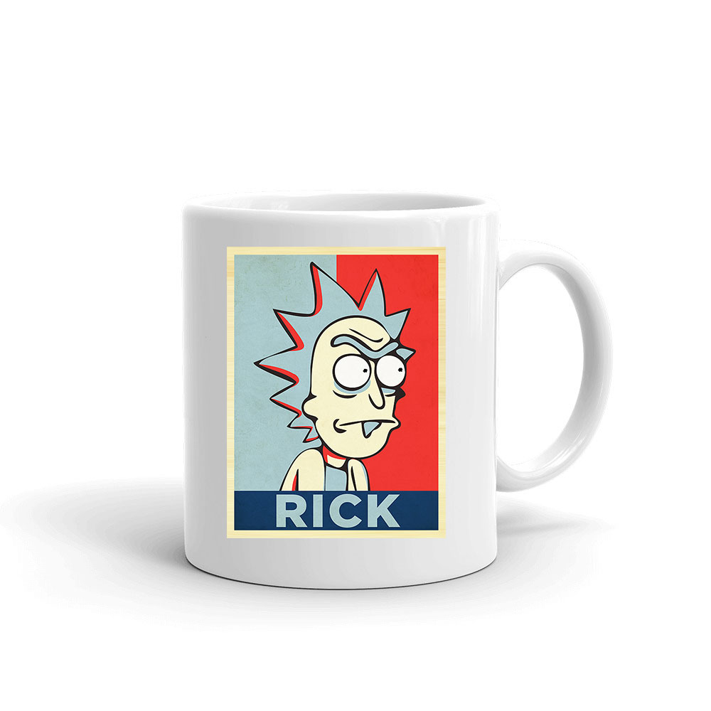 rick és morty Bögre
