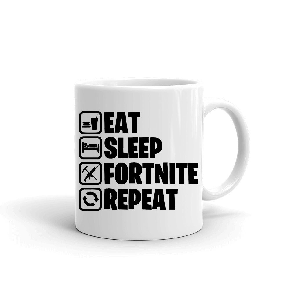 eat sleep fortnite repeat Bögre