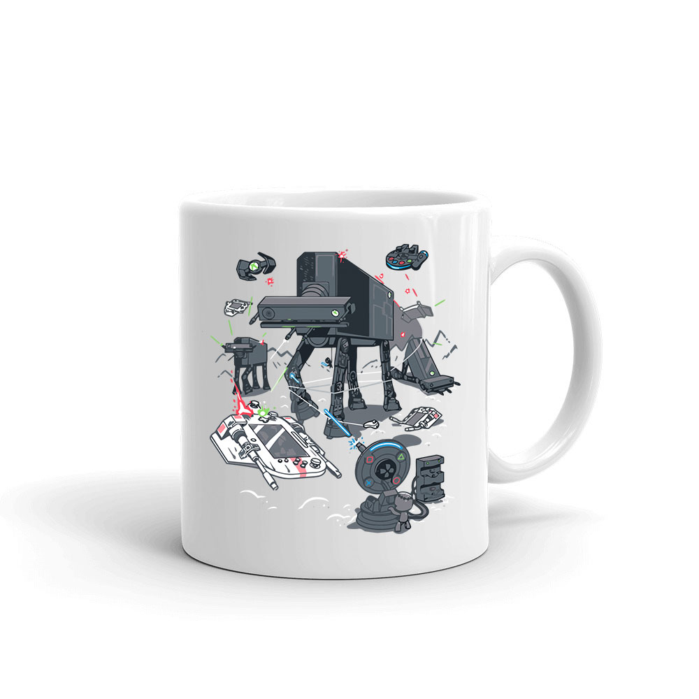 konzol gamer console joystick star wars Bögre