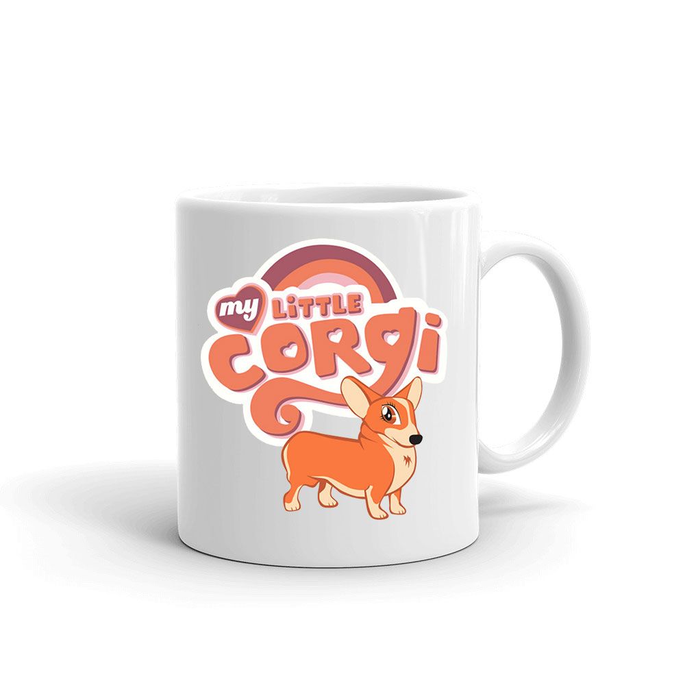 corgi korgi kutya Bögre