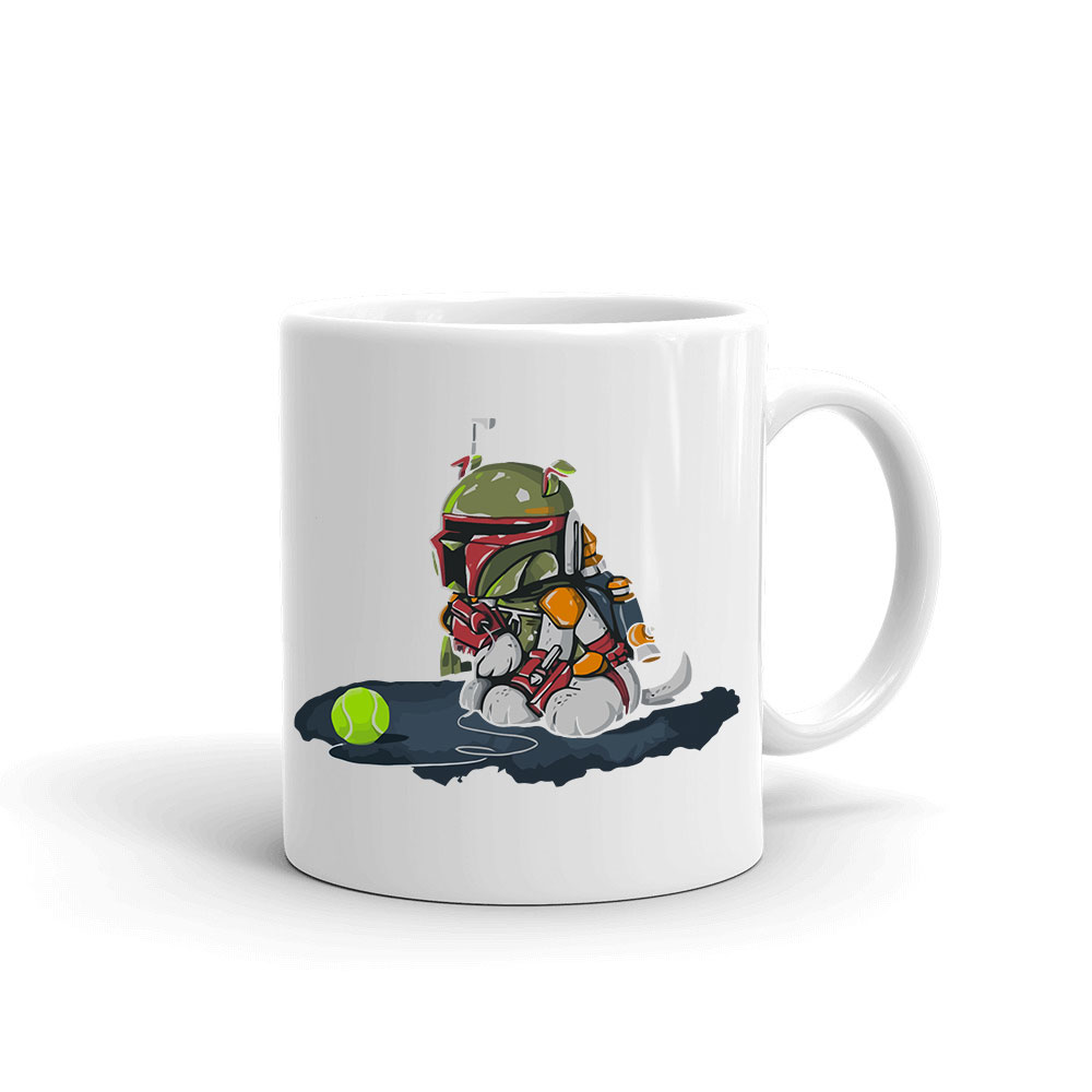 bounty hunter kutya kutyás Bögre