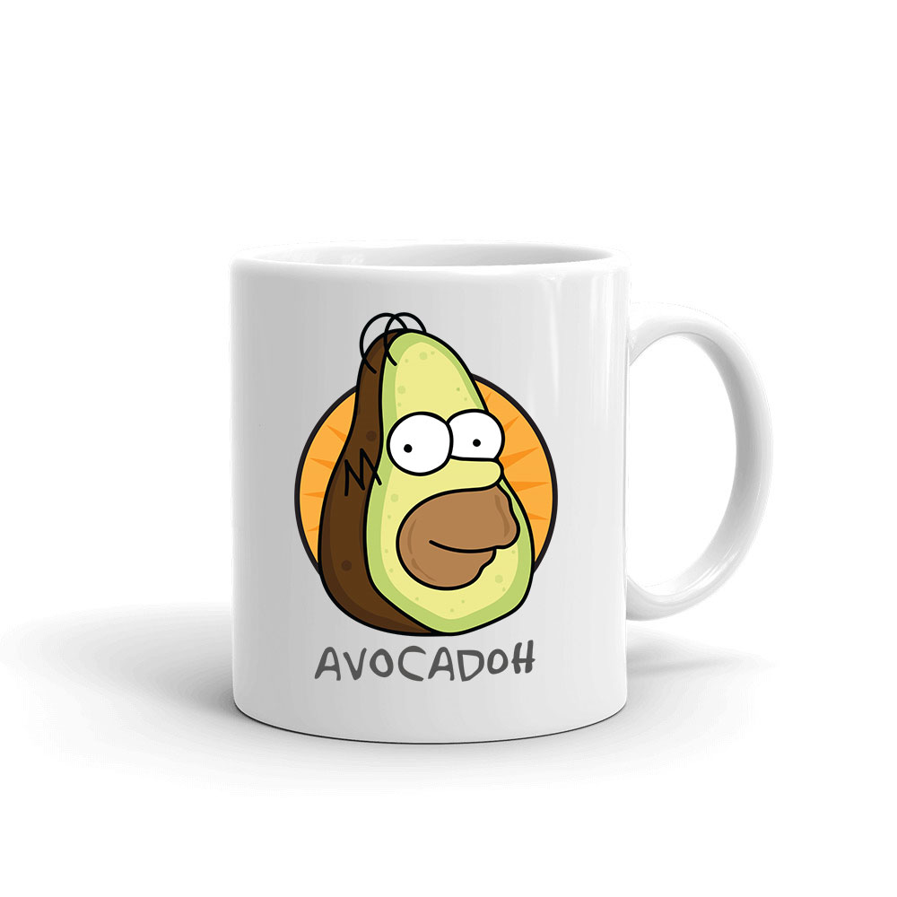 homer simpson avocadoh Bögre