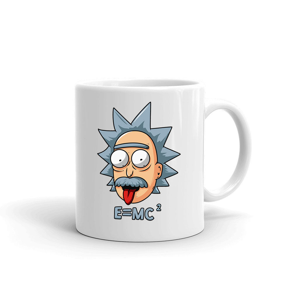 rick és morty Bögre