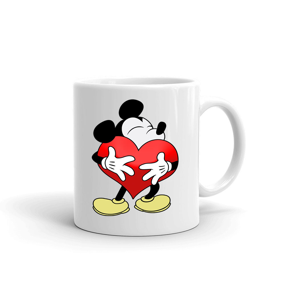 Mickey Egér Love Bögre