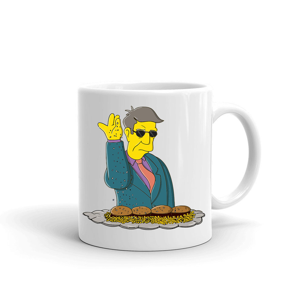 homer simpson sintér igazgató Bögre