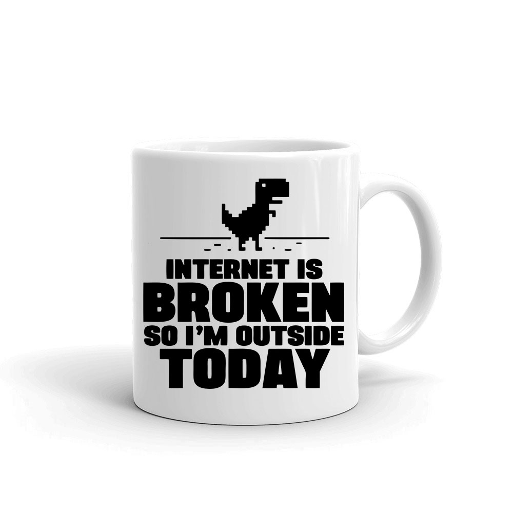 google chromes t-rex Bögre