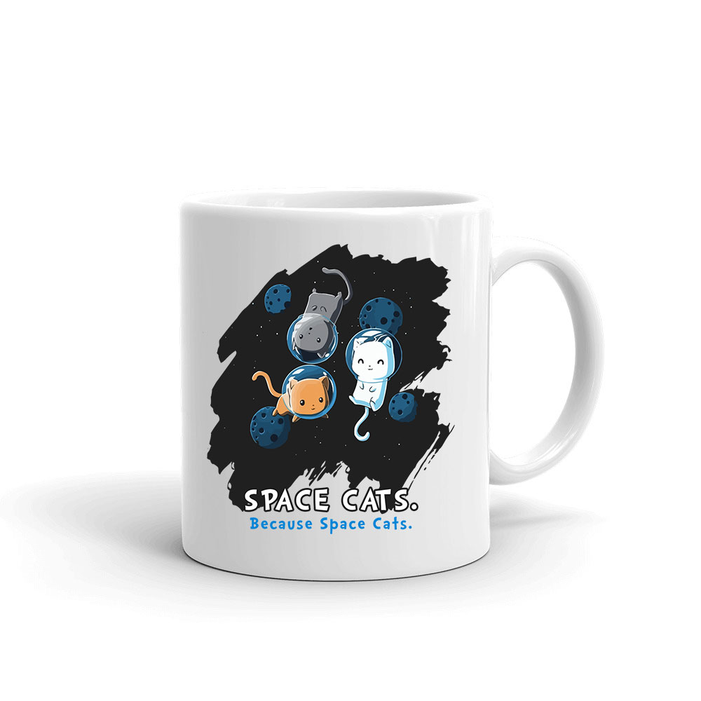space cats macska macskás cica cicás Bögre