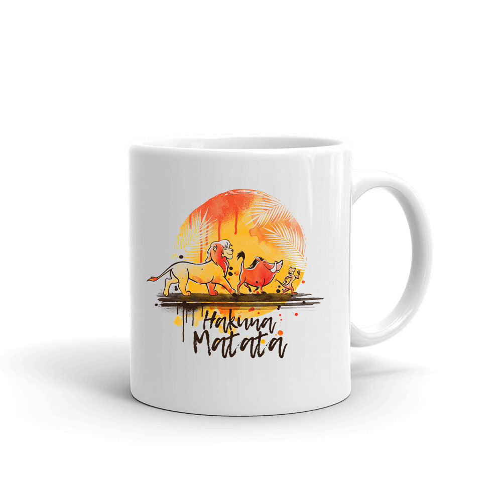 hakuna matata az oroszlánkirály Bögre