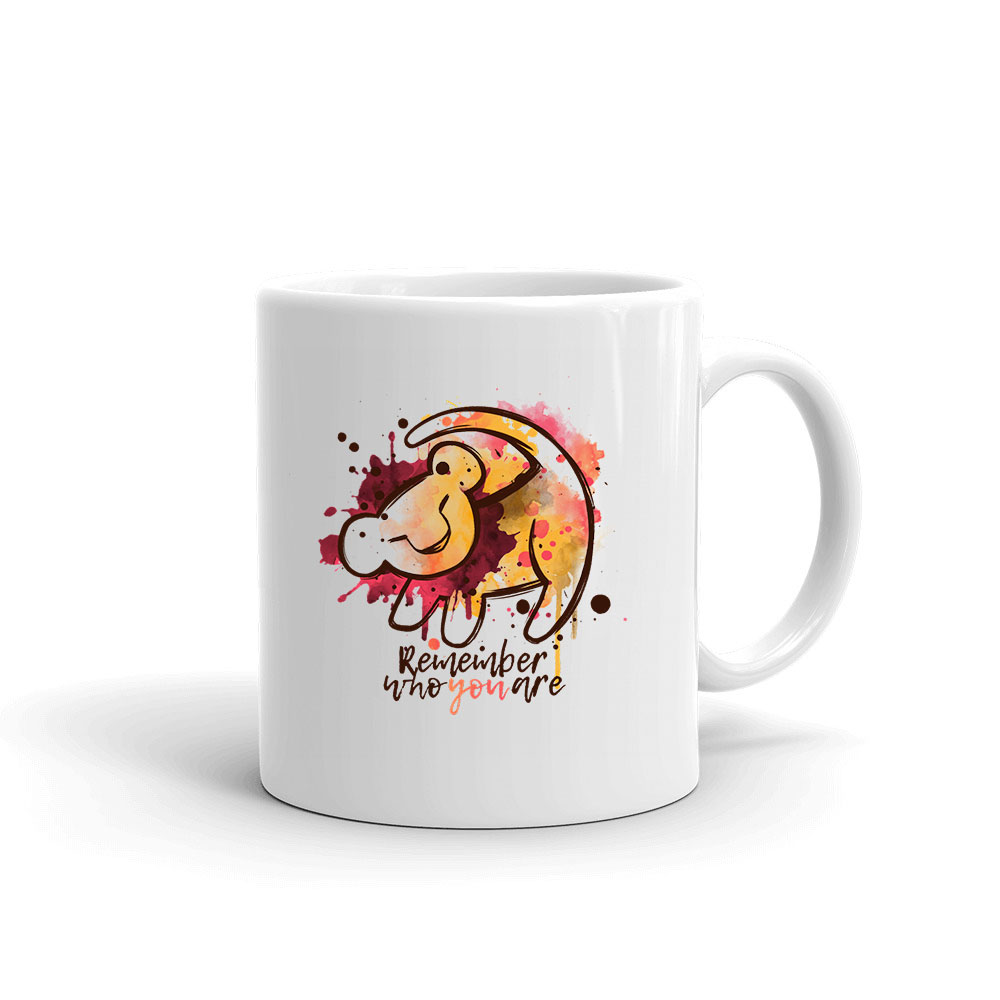 szimba simba oroszlánkirály Bögre