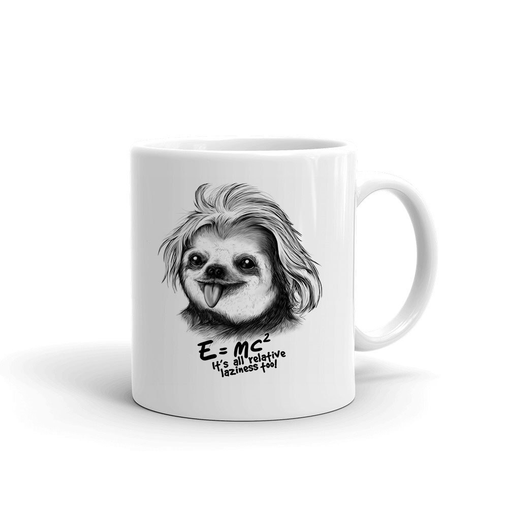lajhár einstein e mc négyzet Bögre