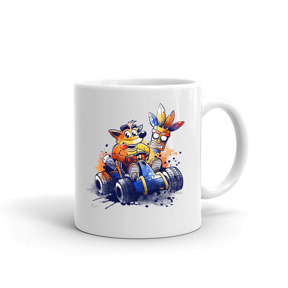 crash bandicoot Bögre