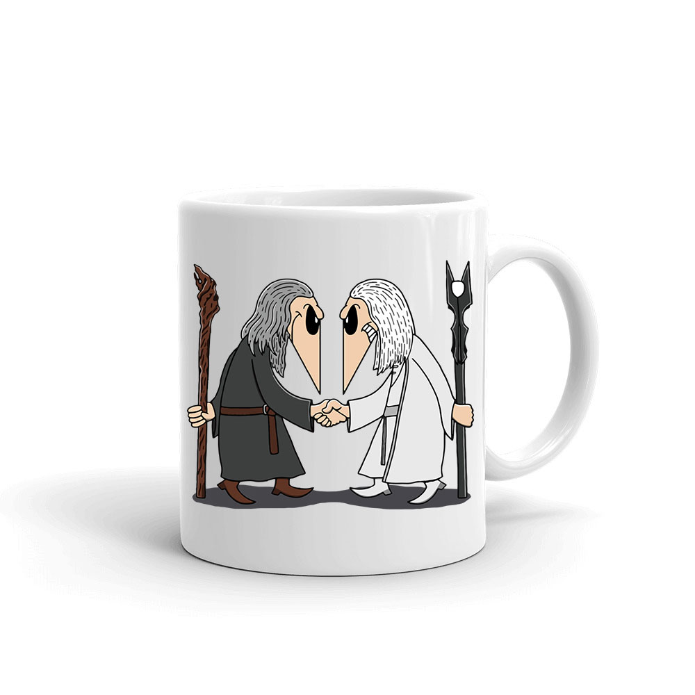 gandalf szarumán Bögre