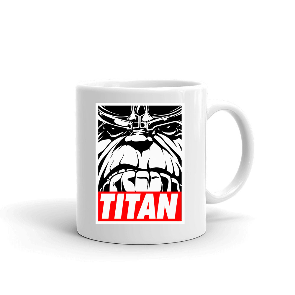 thanos titan avengers Bögre